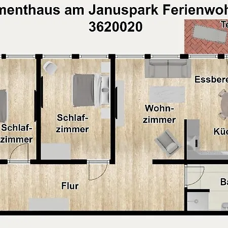 Appartementhaus Am Januspark Border *