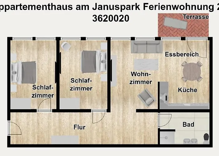 Appartementhaus Am Januspark Border *
